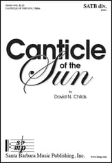 Canticle of the Sun SATB choral sheet music cover
